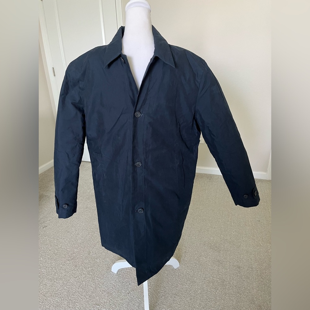 NWOT Bonobos Men's Navy Coat Insulated Parka Size Large - Picture 4 of 17